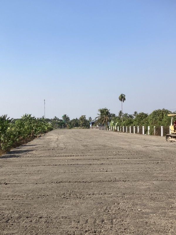 ขายที่ดิน (โฉนด) ติดแม่น้ำท่าจีน 1 ไร่ 2 งาน 60 ตร.ว. กระทุ่มแบน จ.สมุทรสาคร โทร 0925506068