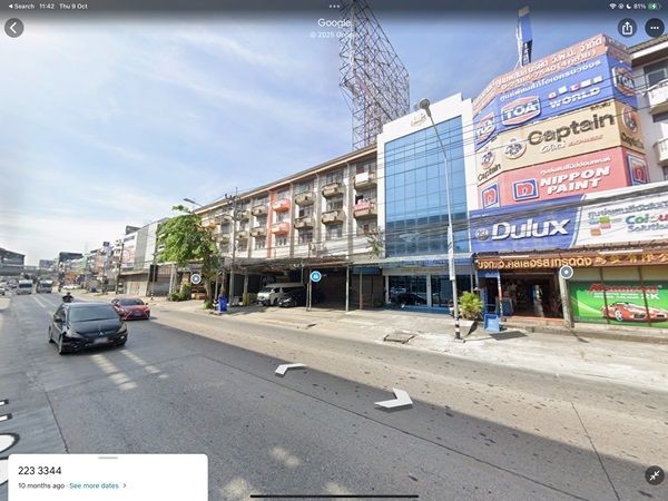 ขายอาคารพาณิชย์ ติดถนน 4 ชั้น 1 คูหา เมืองสมุทรปราการ โทร 0965540198 ราคาต่อรองได้